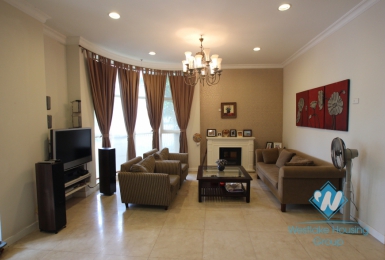 Nice and furnished house for rent in Ciputra, Tay Ho, Hanoi